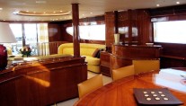 BEIJA FLORE -  Dining looking Aft